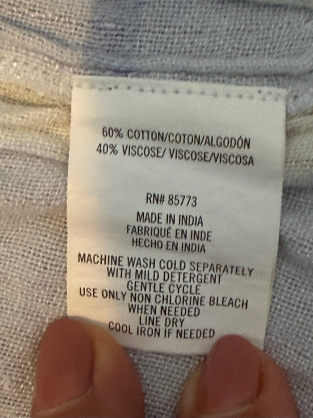 O’Neill M v-neck button front dress - Picture 6 of 7